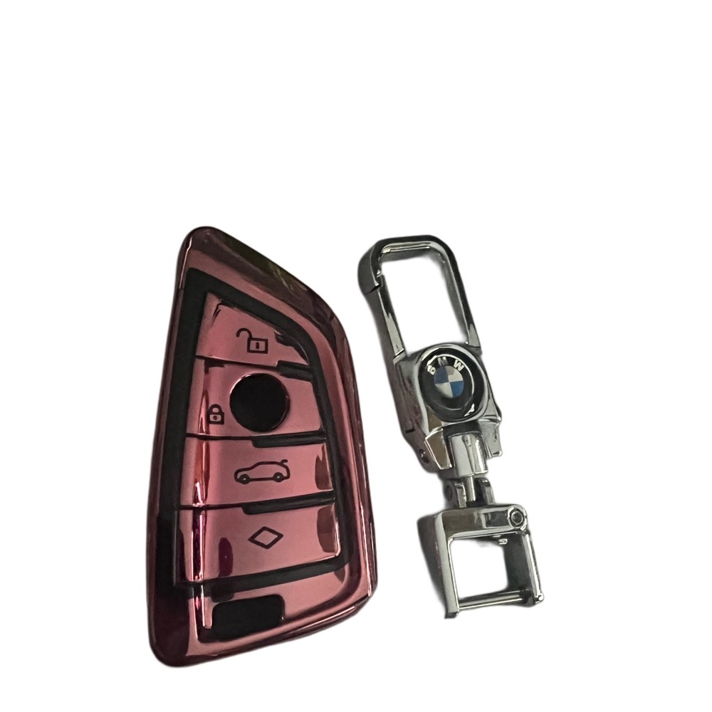BMW Metallic Rose Gold Key Fob Protector